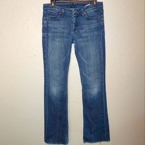 7 For All Mankind Blue Women Jeans